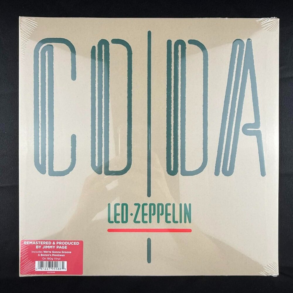 Led Zeppelin Coda Remastered 180g record Classic Rock New Sealed